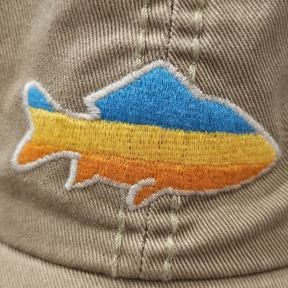NWOT Life is Good Distressed Fishing Adjustable Hat - Picture 3 of 9